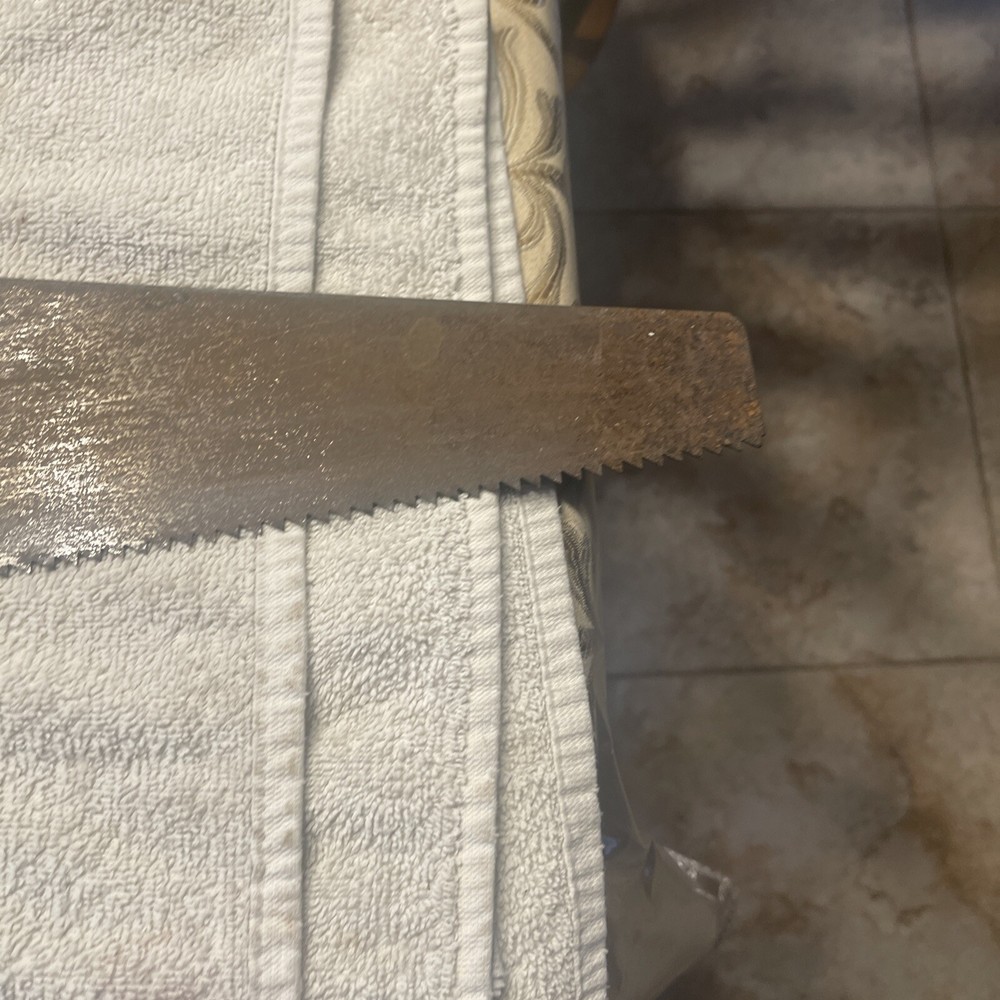 Warranted Superior Vintage Hand Saw