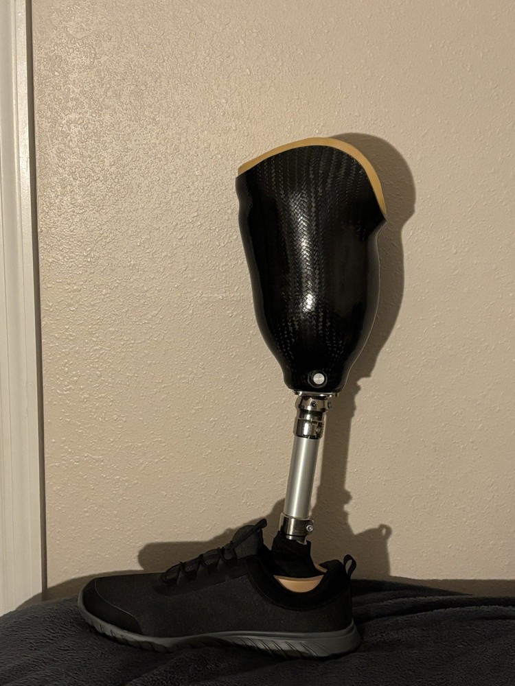 Carbon Fiber titanium Prosthetic Right Leg