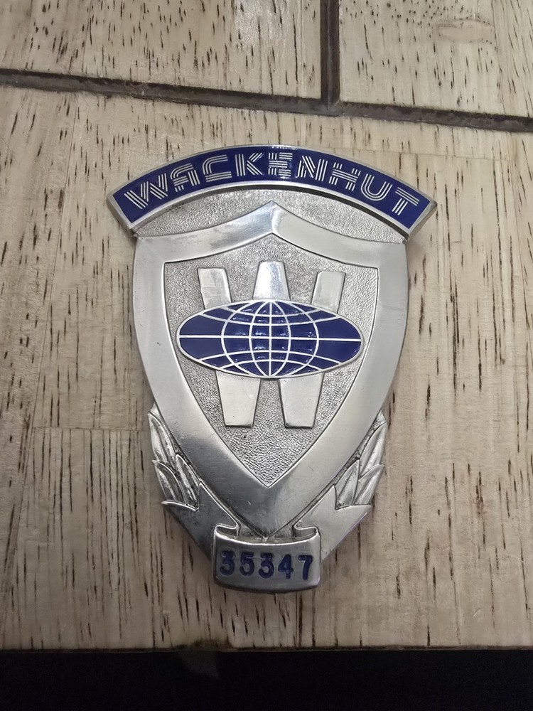 Private Security Badge Wackenhut Security #35347