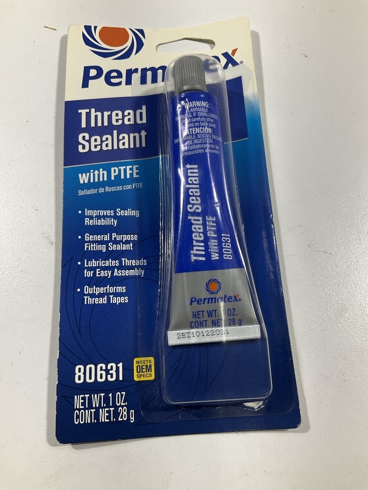 Permatex 80631 Thread Sealant General Purpose With PTFE