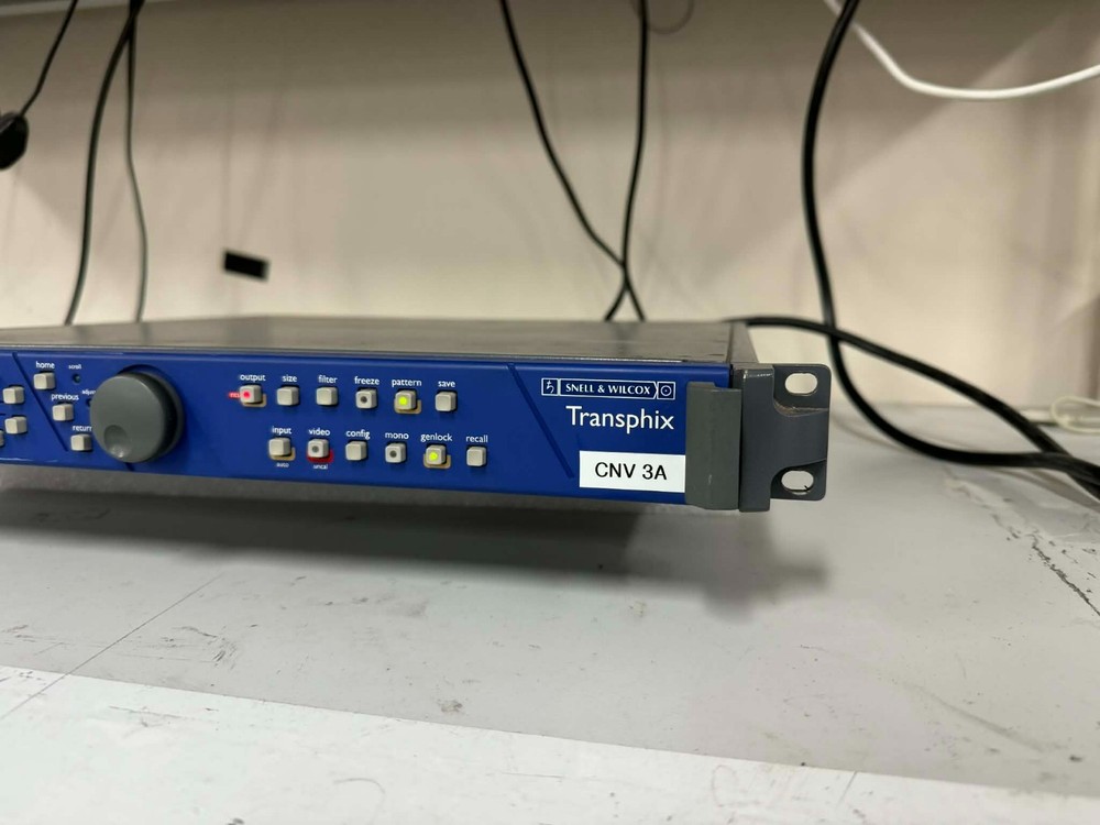 SNELL & WILCOX TRANSPHIX Computer to SD1 D1 Composite Broadcast Bridge PAL/NTSC