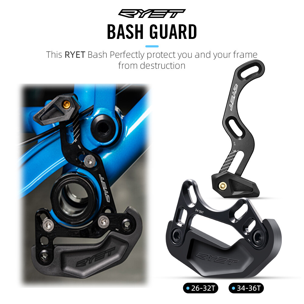 MTB BASH GUARD ISCG05 Bicycle Chain Guide Stabilizer Bike Chainring Protector