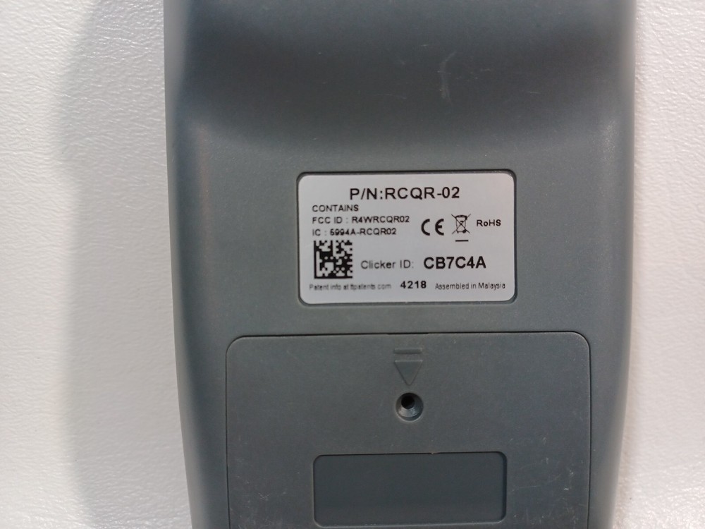 Turning Technologies Qt2 Response Device