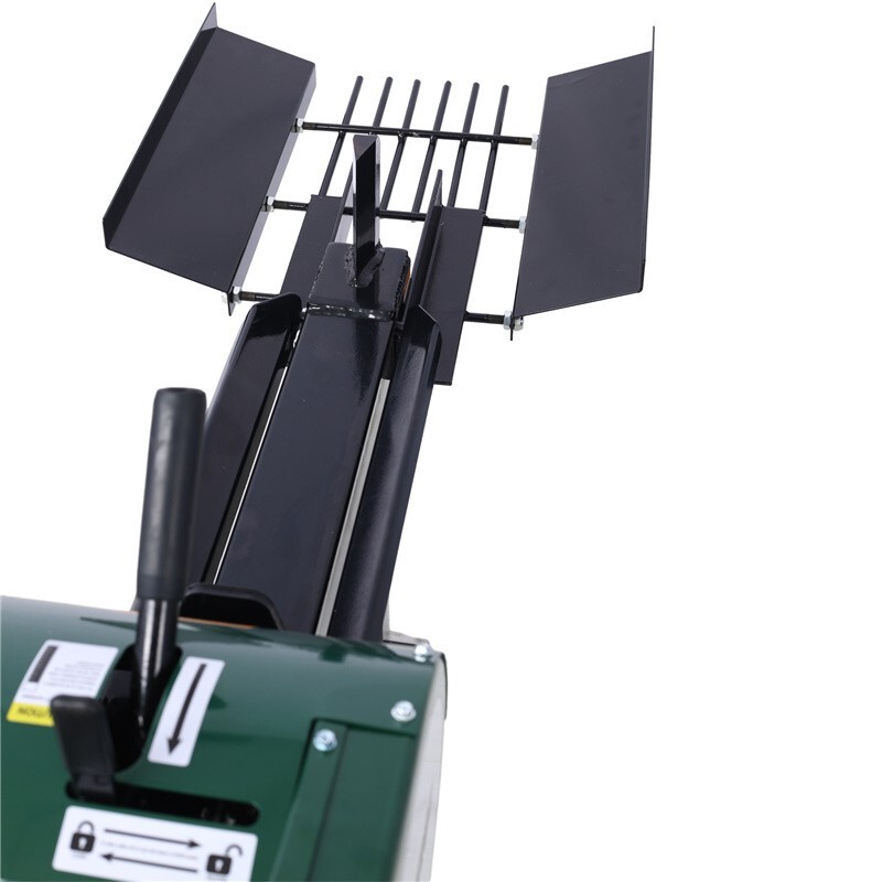Double Flywheel Electric Log Splitter 12Ton Hotizontal 2HP16A Splitting Machine