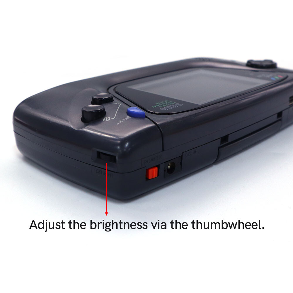 Touch Version Backlight High Light Brightness LCD Screen Kit For SEGA Game Gear