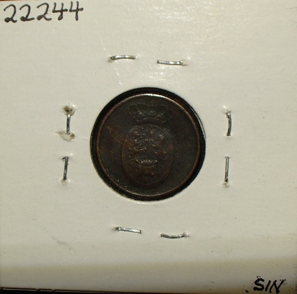 Denmark 1815 2 Skilling Coin