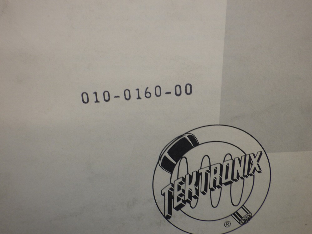 TEKTRONIX P6006 probe operator manual