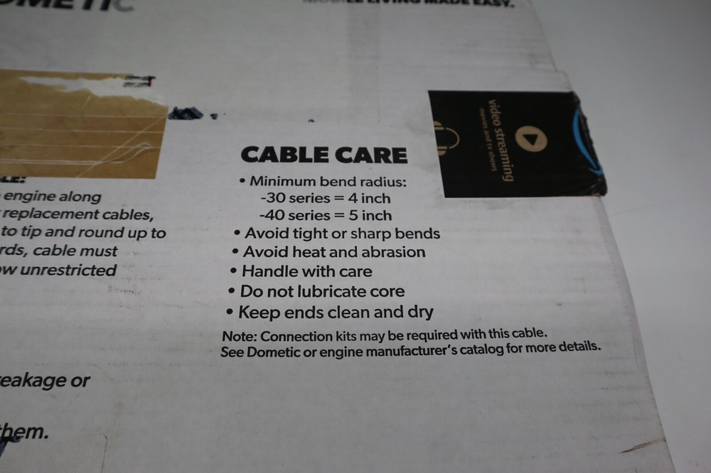 Dometic SeaStar Xtreme Control Cable, CCX18915