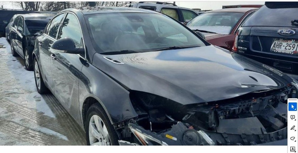 Used A/C Selector Switch fits: 2014 Buick Regal automatic temperature control op