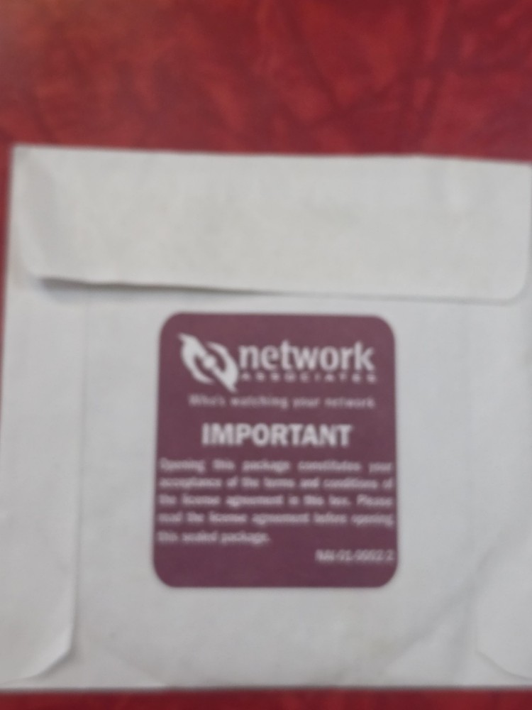 McAfee Virus Scan 2004 Version 8.0 Disc Only No Scratches