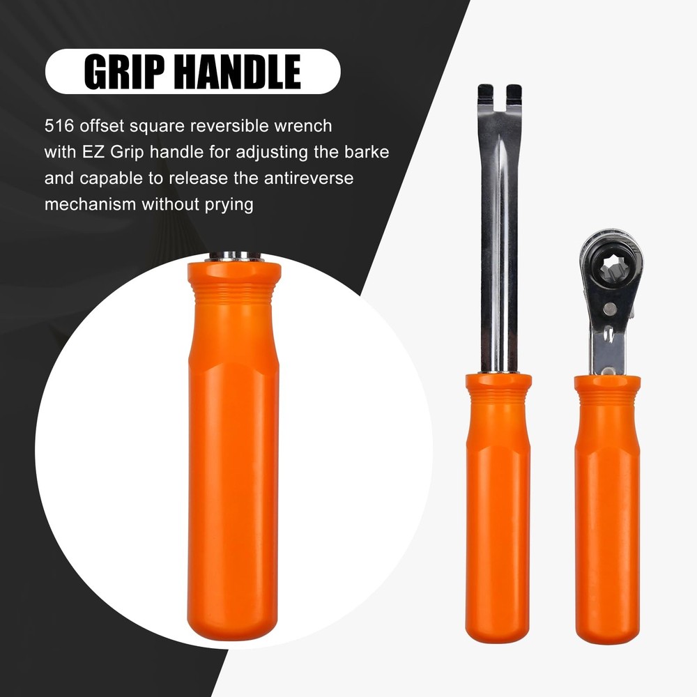 2-Piece Automatic Slack Adjuster Release Tool Set for Air Brake System Adjust...