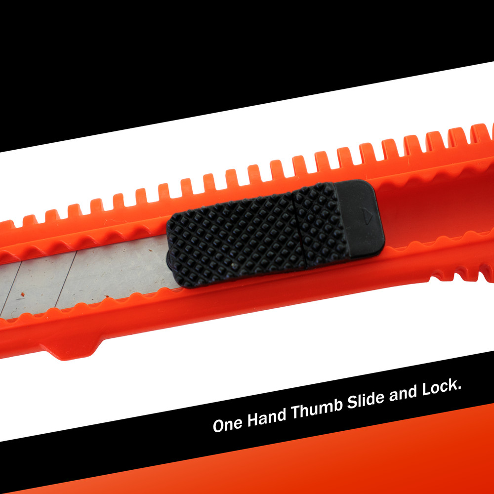 20x Bulk Red Utility Knife Box Cutters Snap Off Blade