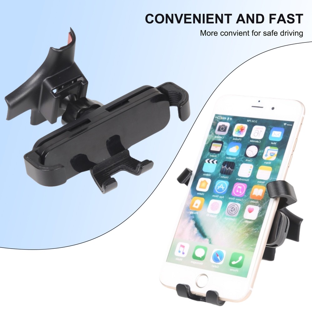 ABS Center Console Mobile Phone Holder Bracket Mount For Corvette C6 2005-2013