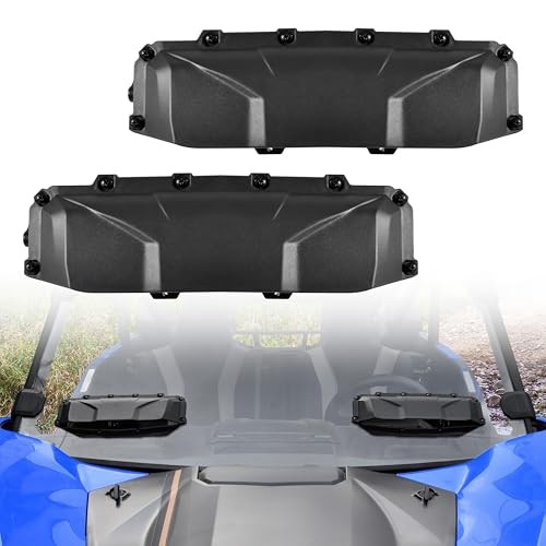 UTV Universal Windshield Vent Self Install Kit, 2 PCS Adjustable Windscreen