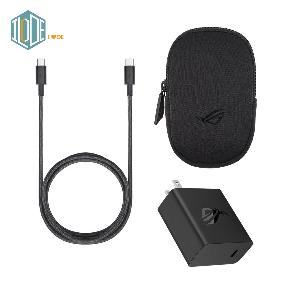 【2024Version】Original ASUS Official ROG 65W Adapter & 1.2M Type-C Cable【AC65-01】