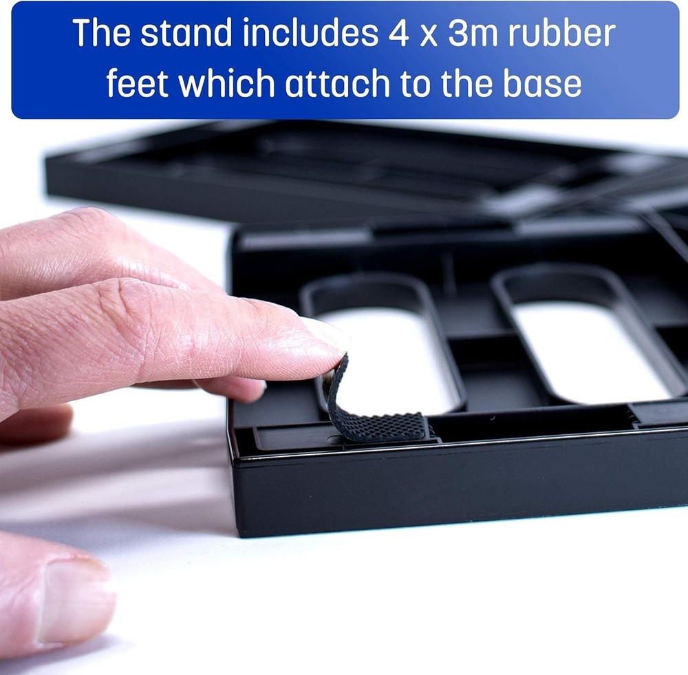 Universal Game Storage Tower - Holds 36 Games & Blu-Rays