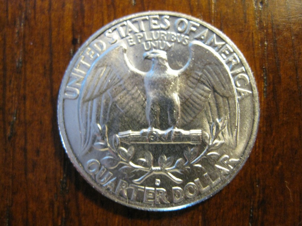 1963 D Washington Quarter Dollar Gem BU!
