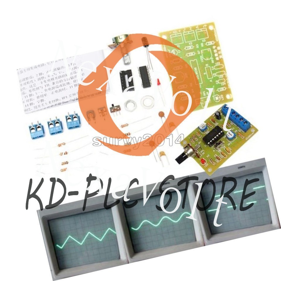 ICL8038 Function Signal Generator Module Sine Square Triangle Wave Output Kits S