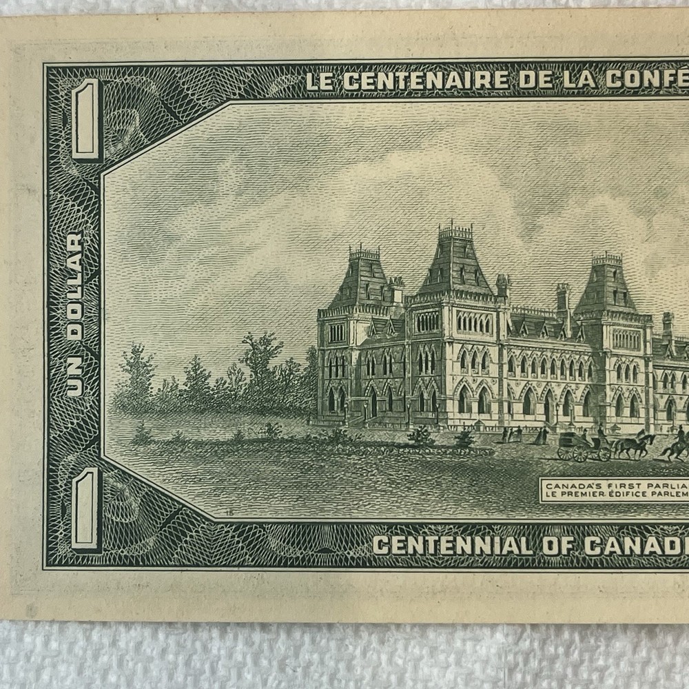 Canada 1967 Centennial One Dollar Banknote