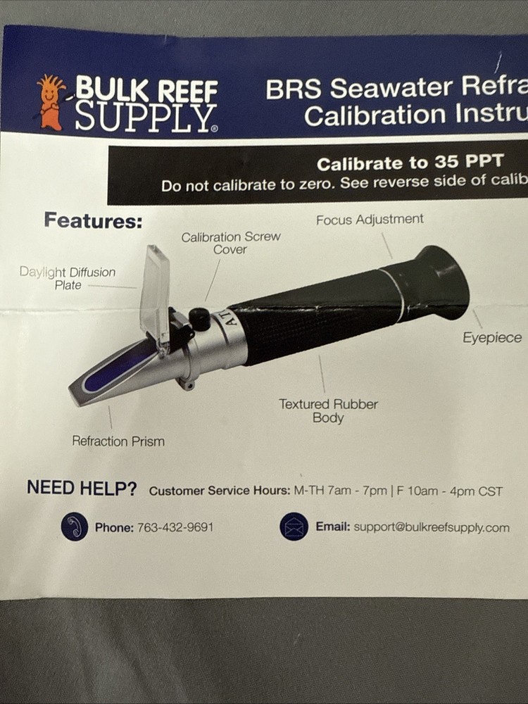 Portable Refractometer with Accessories & Case