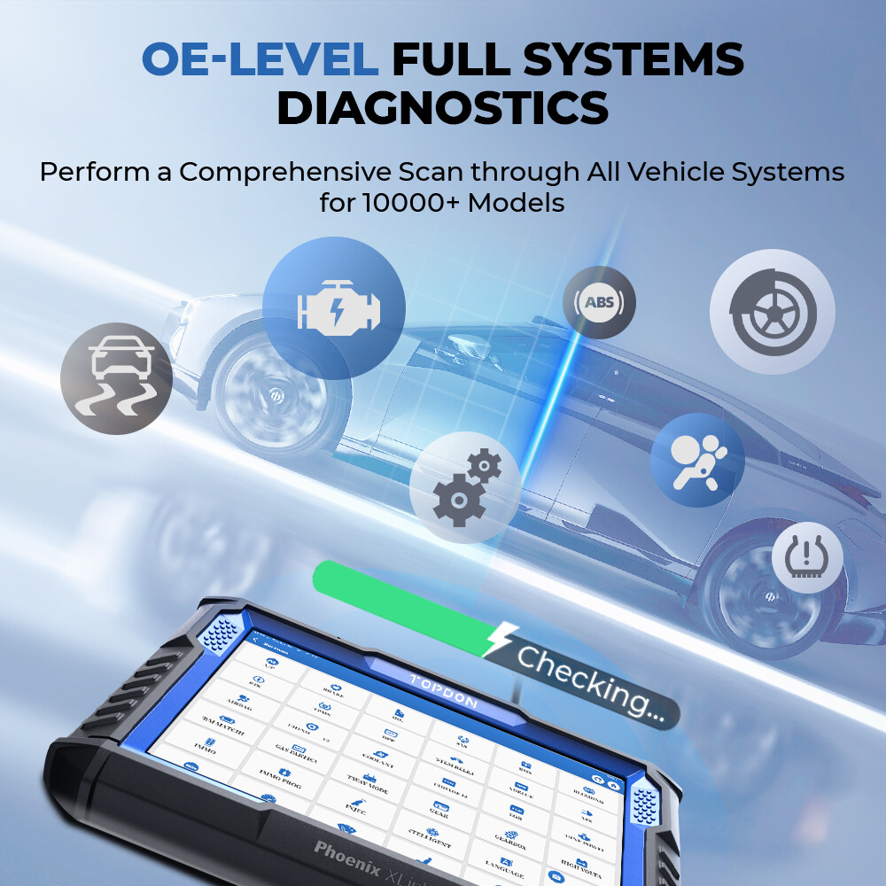 TOPDON Phoenix Xlink Cloud-Based Programming & Coding Tool Diagnostic Scanner