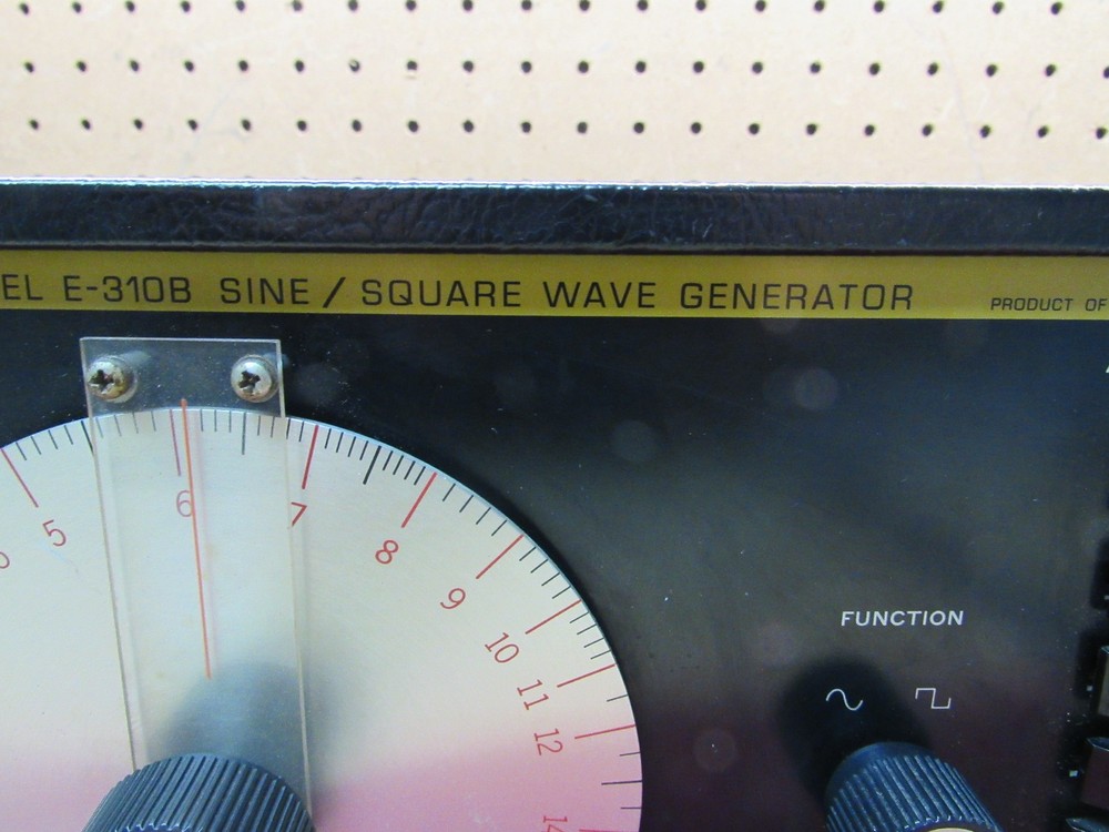 Vintage B&K Precision Sine Square Wave Generator Model E-310B