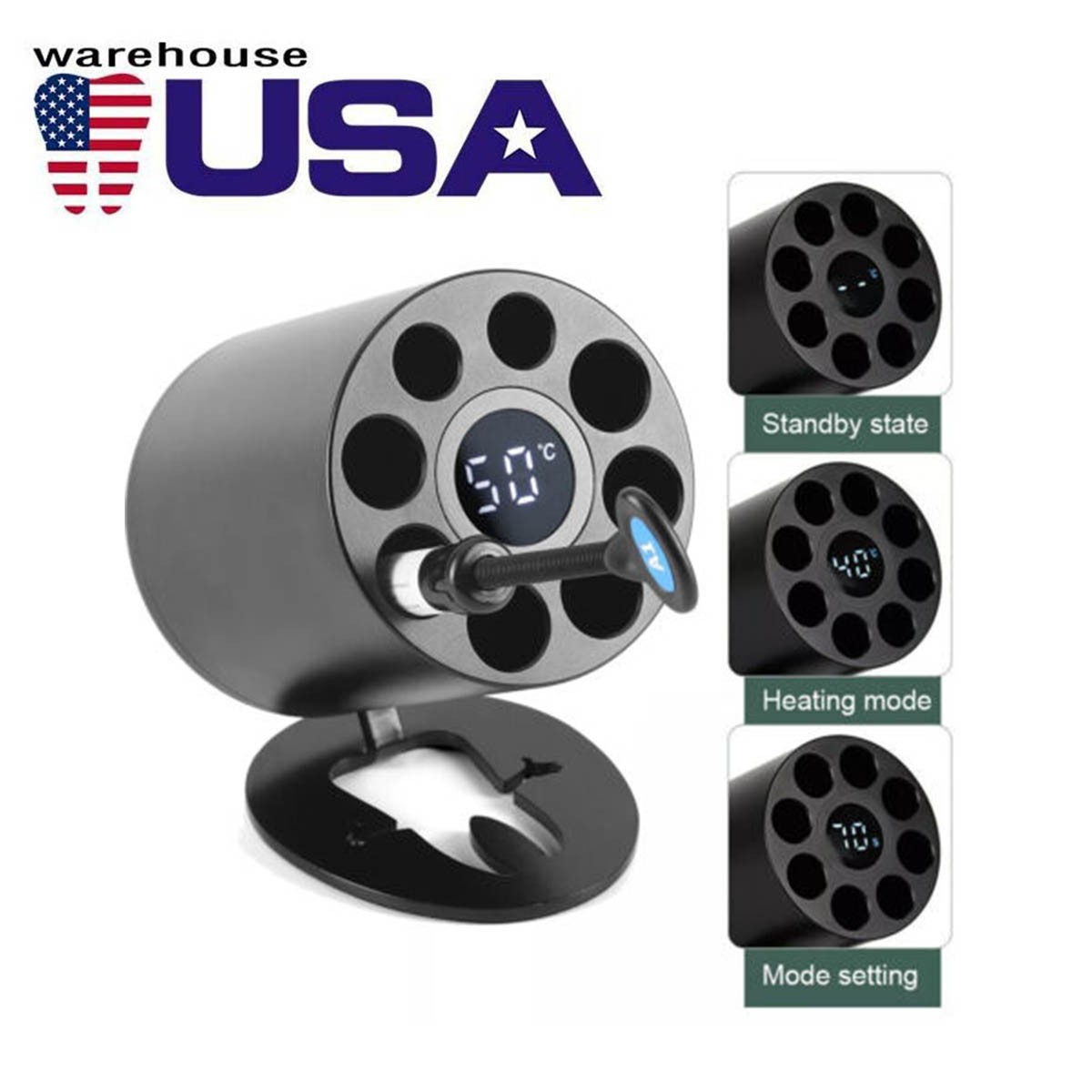 Dental Composite Resin Material Heater Soften Warmer Adjustable 40-70℃