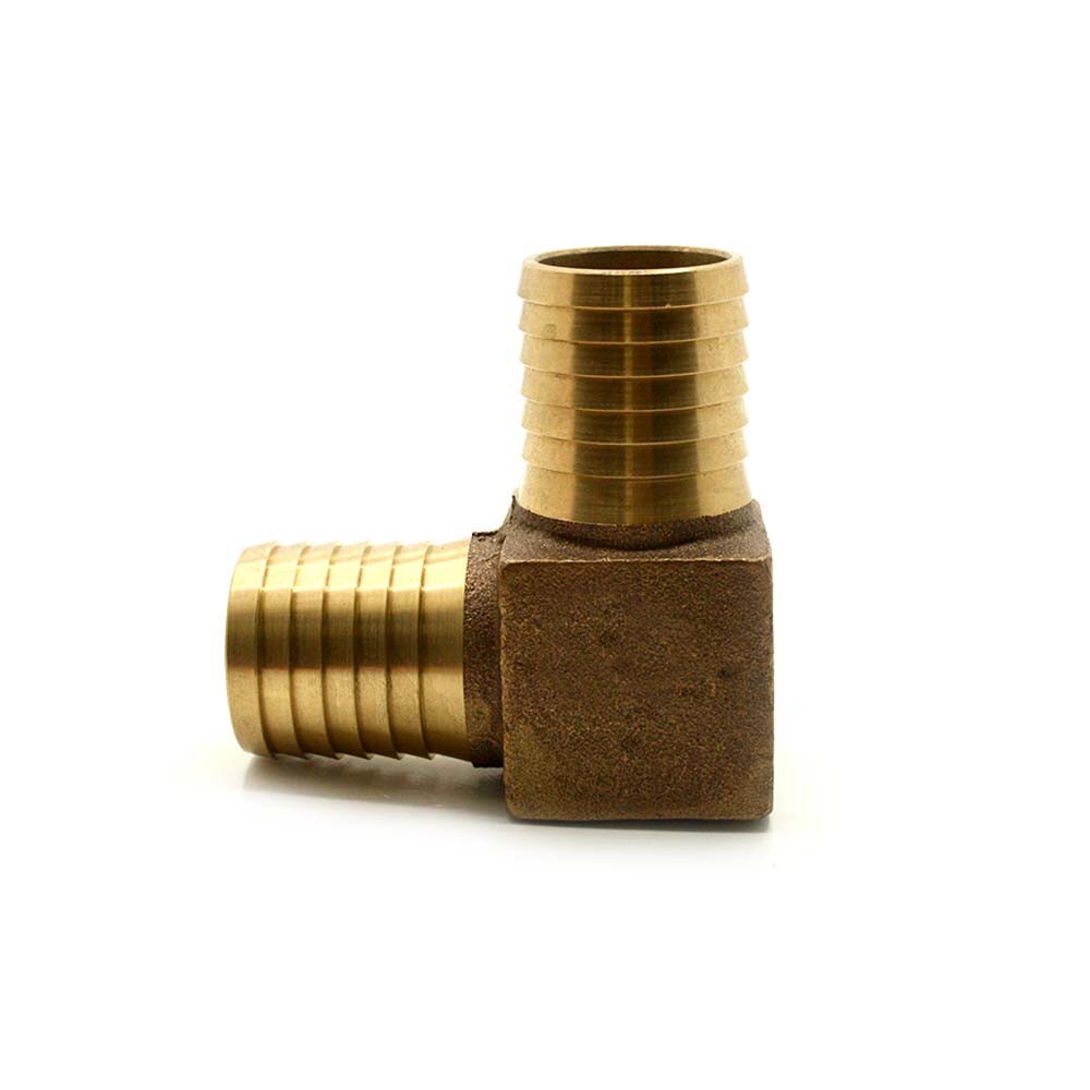Thrifco 6522122 1 inch Brass Insert Elbow