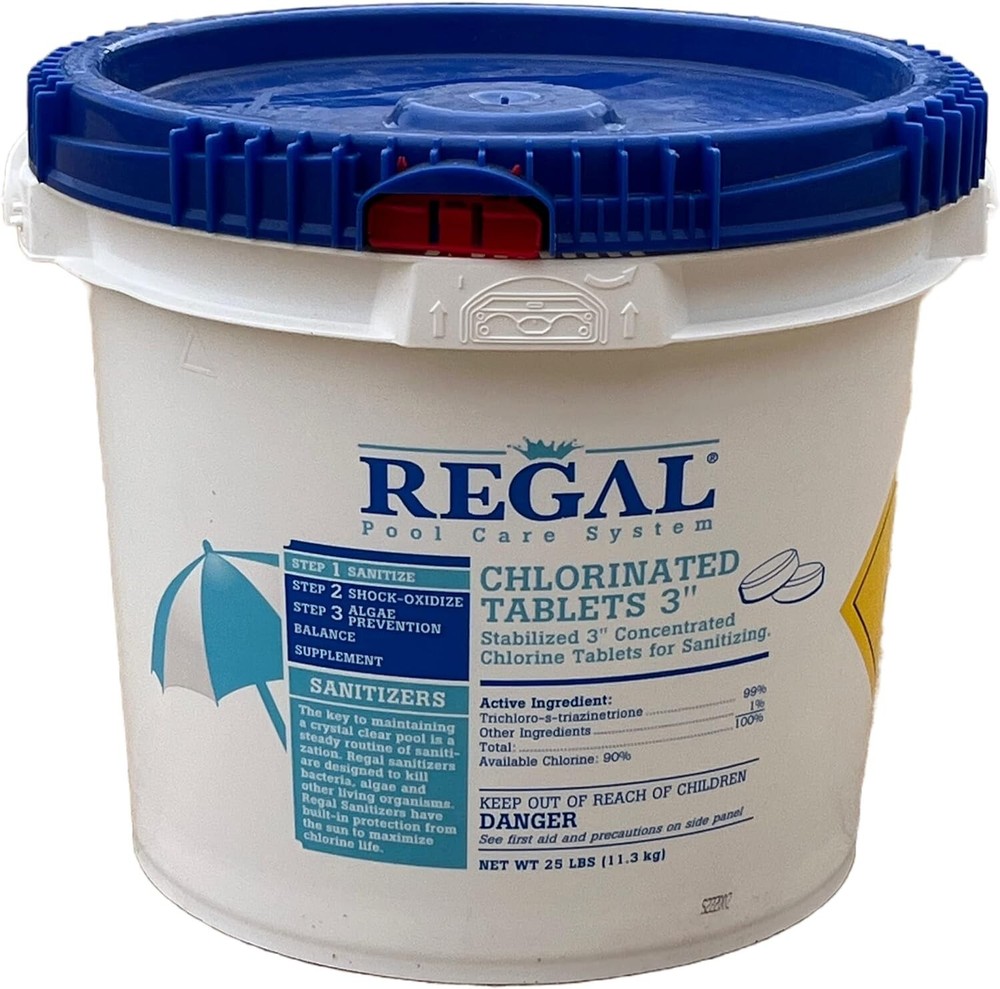 Regal 3" Chlorinating Tabs 25lb FREE SHIPPING