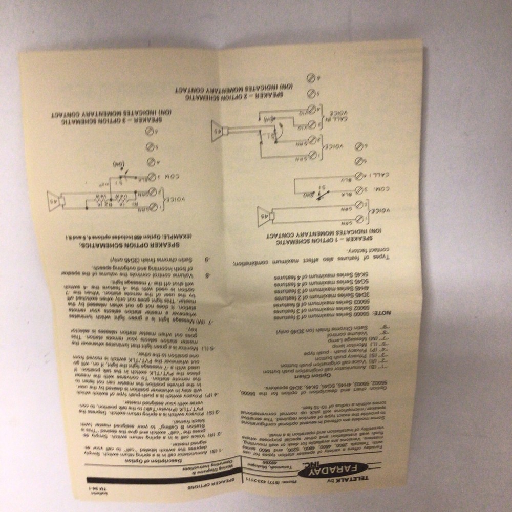 Faraday Speaker 5g45