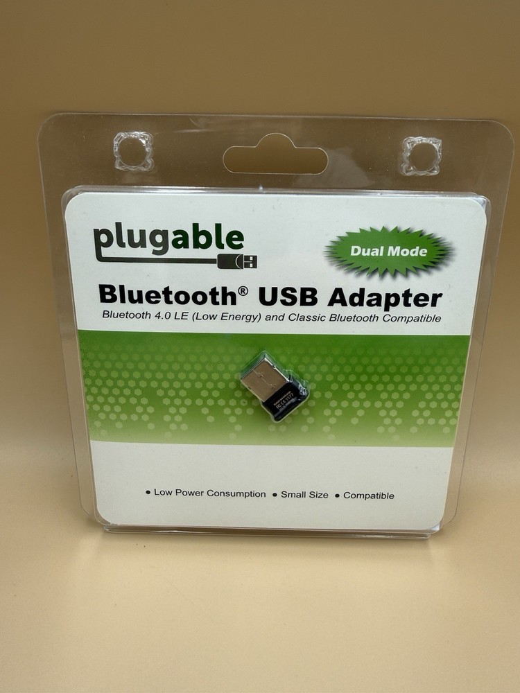 Plugable Bluetooth USB Dual Mode 4.0 Low Energy Micro Adapter NEW