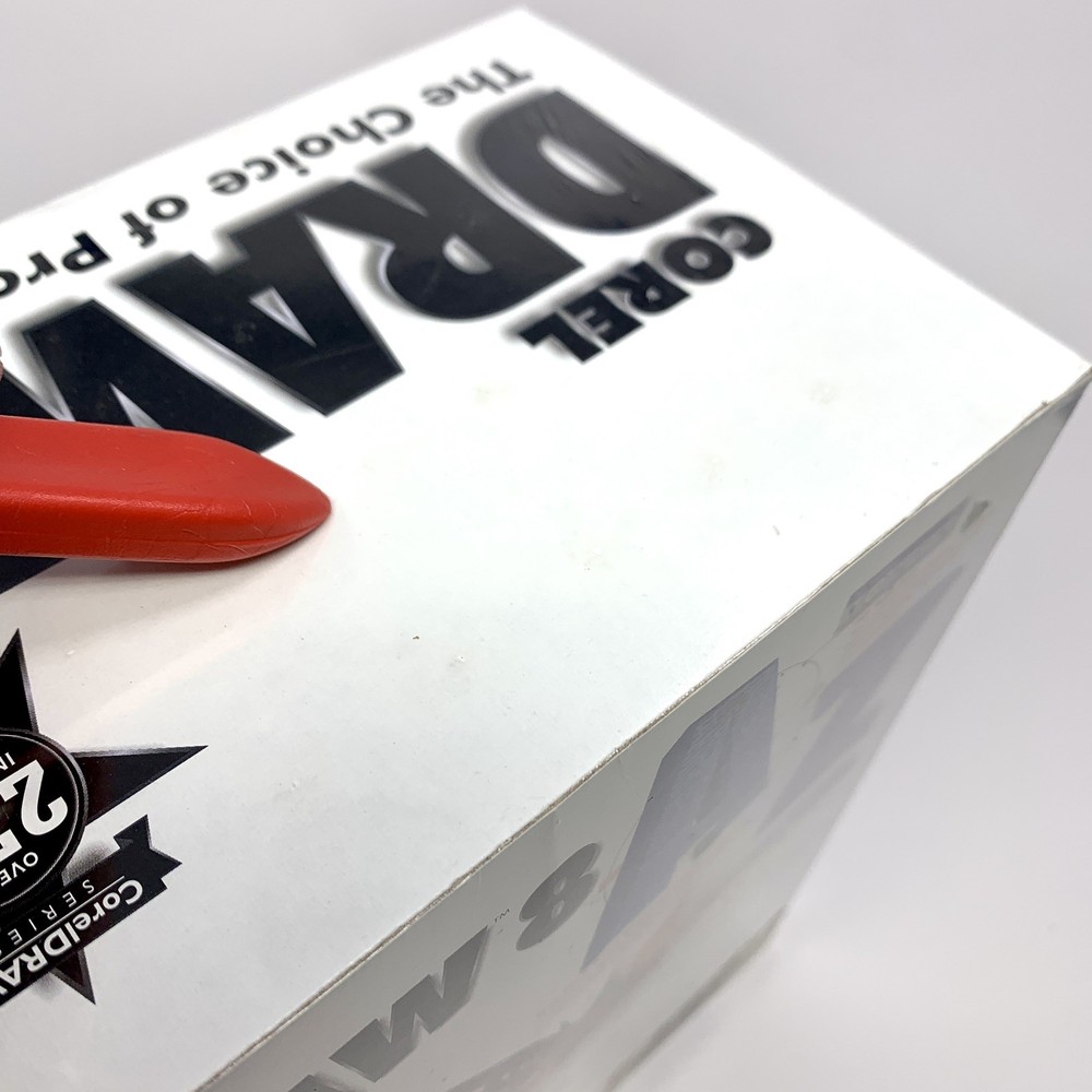 Coreldraw 8 UPGRADE: New, Sealed Box Big Box Software Graphic Design *READ*