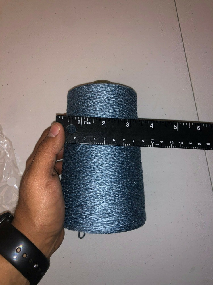 RAYON CONSTRUCTION MASON STRING LINE LINES BONDED TWINE LIGHT BLUE 1000 FT