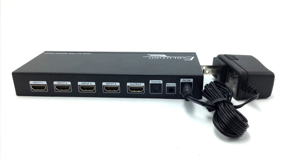 Vanco Evolution EVSW1041 HDMI 4x1 4k2k Selector Switch