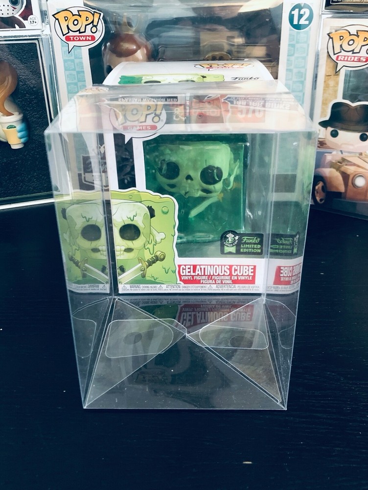 1 UV & SCRATCH RESISTANT Protector for Gelatinous Cube Funko POP Protector .50mm