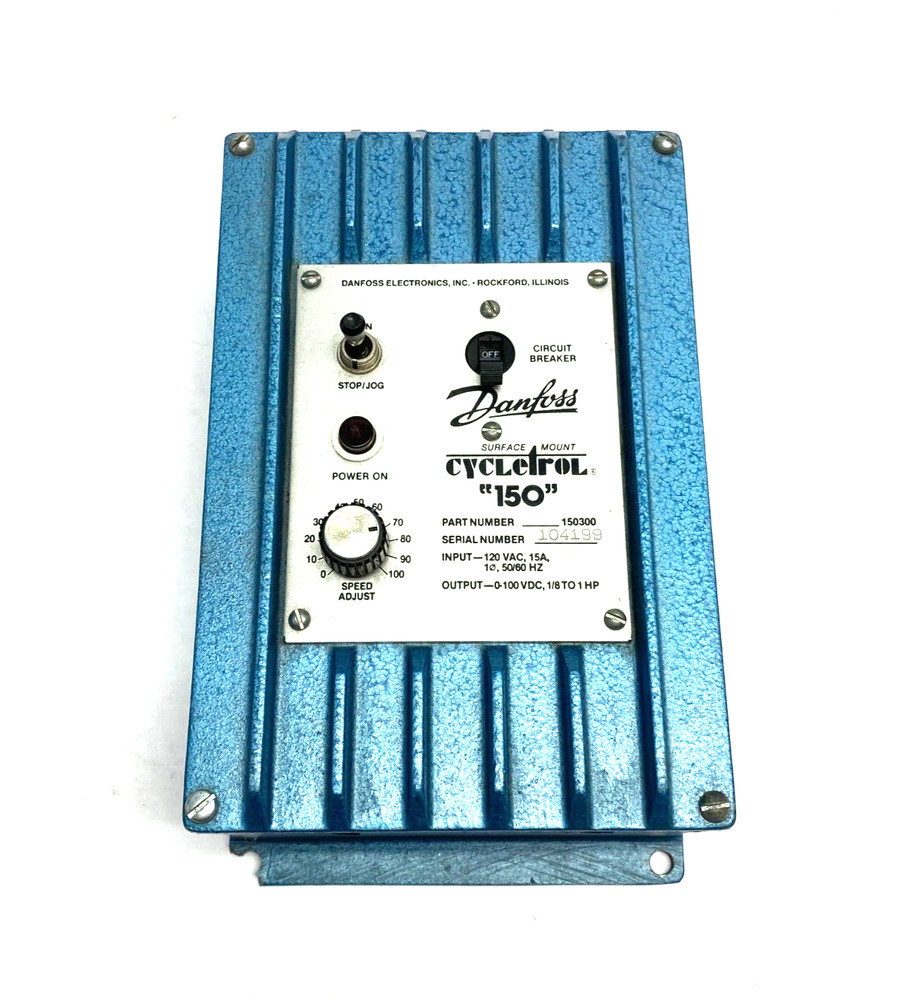 Danfoss 150300 Cycletrol "150" Surface Mount Motor Speed Controller BROKEN MOUNT