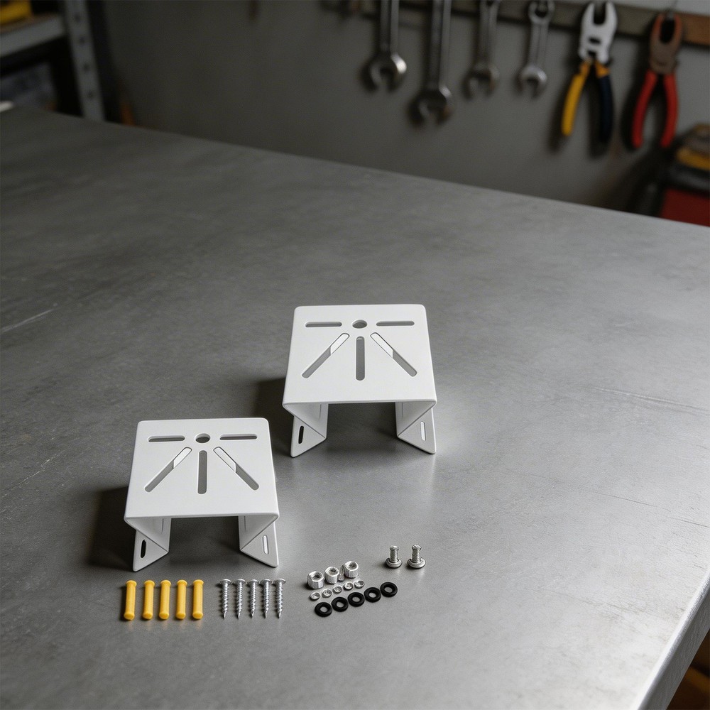 Surveillance Camera Corner Bracket - Wall Mounted for CCTV Installations