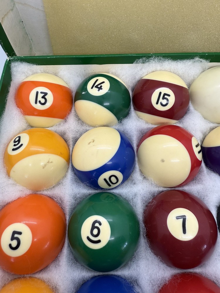 2.25” Billiard Balls In Original Box