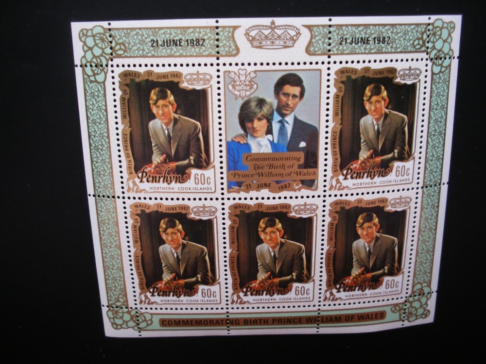 Cook Islands 1982- Six Different Mini Sheets MNH, Extra Fine