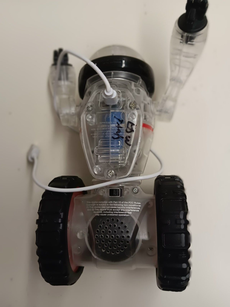 WowWee Coder MiP the STEM-based Programmable Toy Robot Transparent AS IS