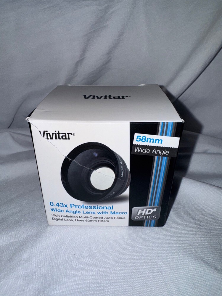 Vivitar 0.43X Wide Angle Conversion Lens with Macro