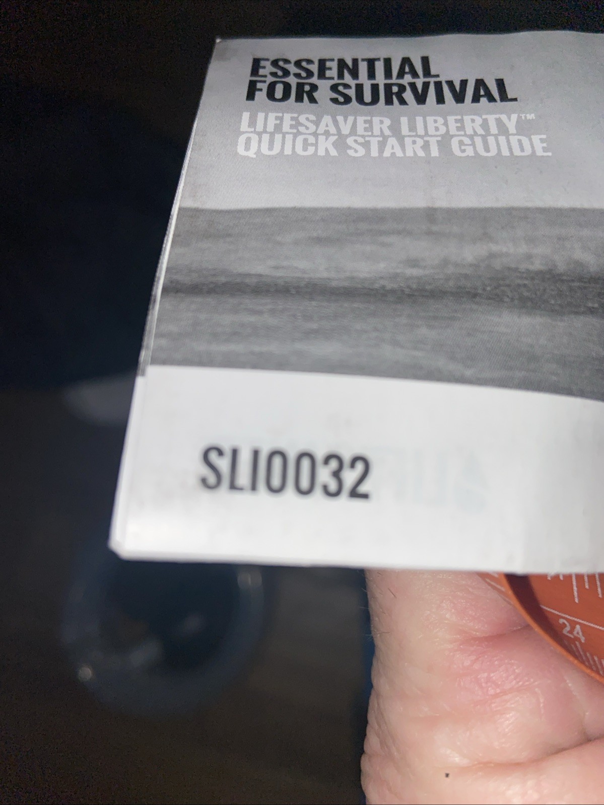 Liberty LifeSaver SL10032 Water Filtration Bottle Filter Blue