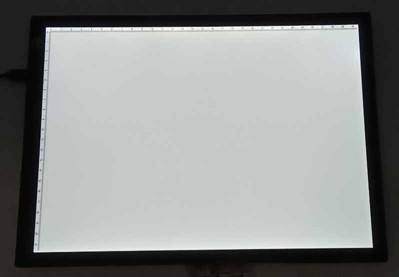 RTjoy GGE10 Slim LED Light Tracing Box Pad Adjustable USB Powered Board NEW