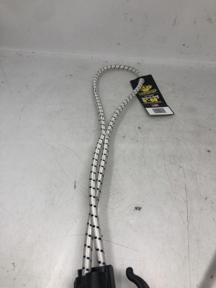 Monkey Fingers Adjustable Bungee Cord 39" Adjusts from 6"-60" 1Pcs
