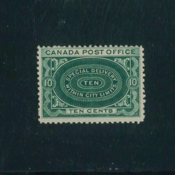 Canada SC#' E1 Fair-Good MH. Cat.150.00 @50%