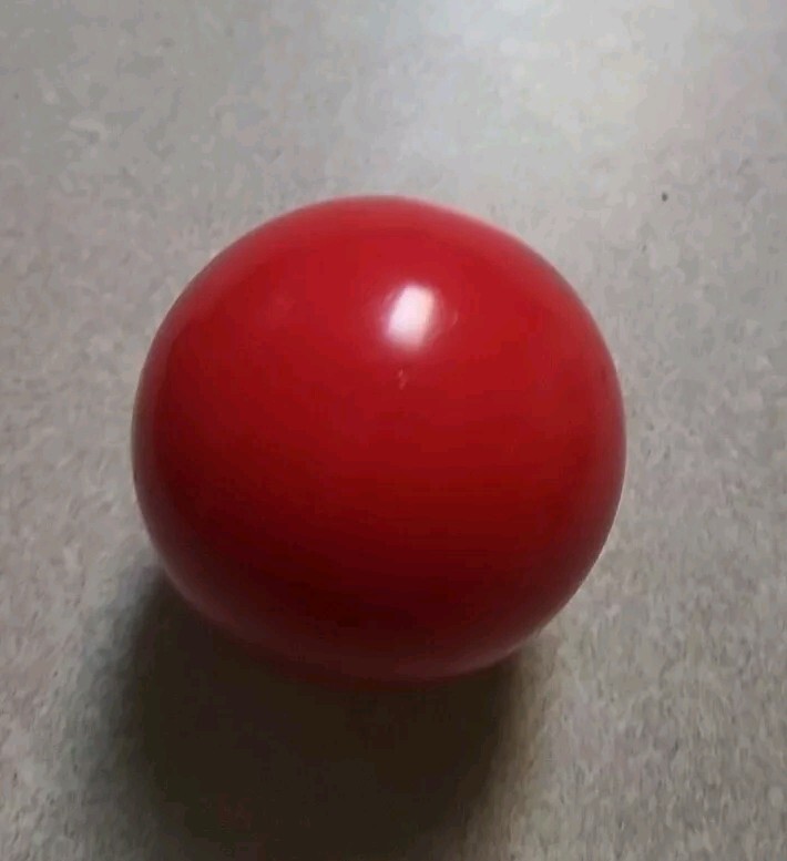 VTG Replacement Billiard Pool Ball 2 1/4" Diameter Standard # 3 Solid Red*