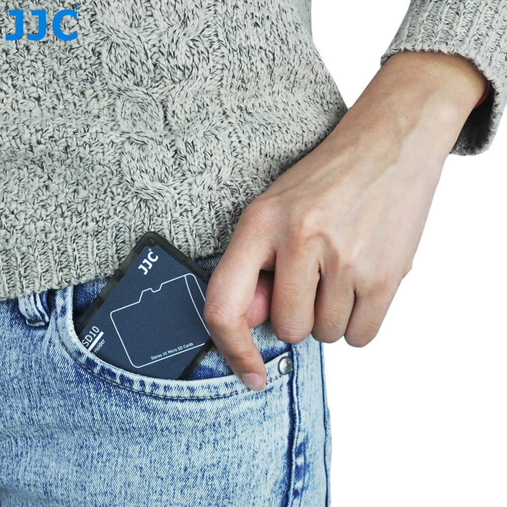 0.1" Thick Memory Card Holder Protective Storage Case fr 10 Micro SD MSD TF Card