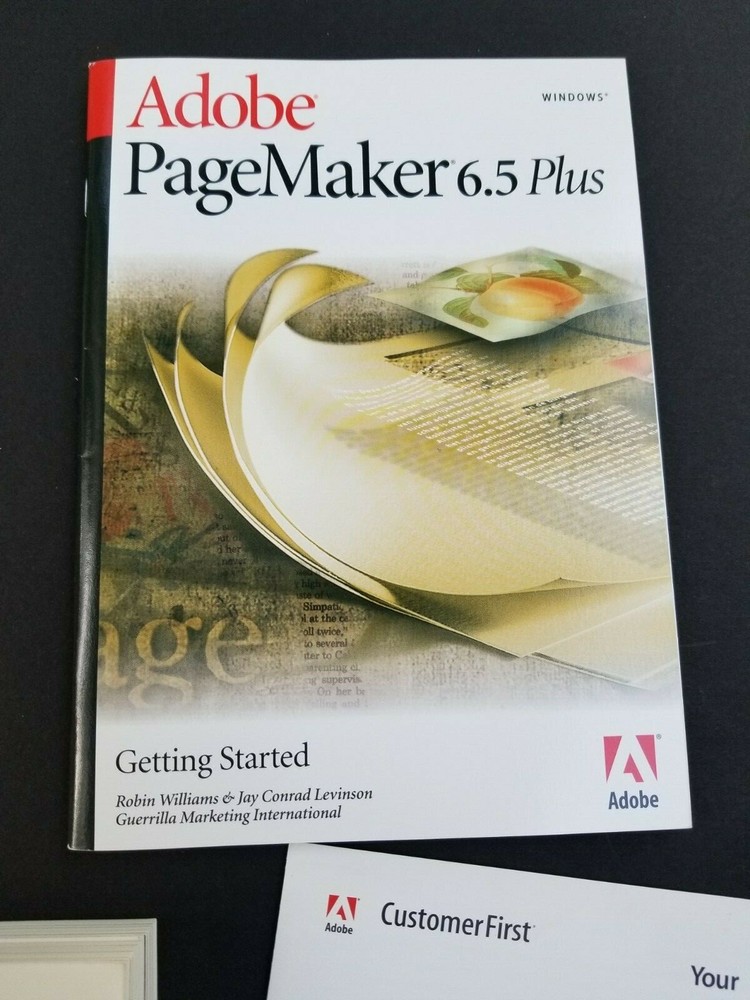 Adobe Pagemaker 6.5 Plus Windows User Manuals NO DISKS