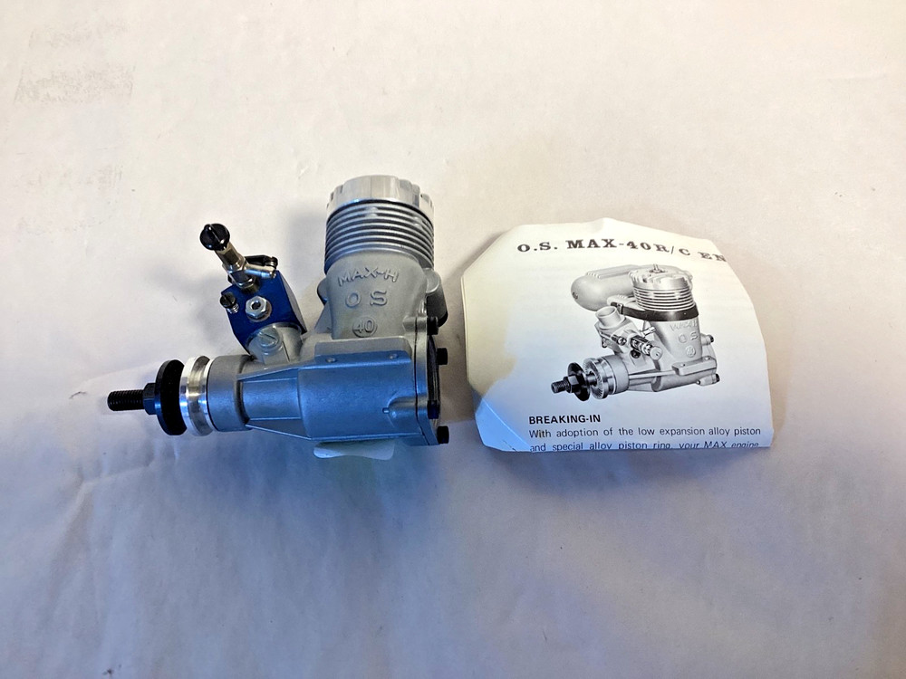 NOS OGAWA Model O.S. Max -40 RC gas engine