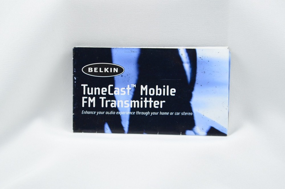Belkin TuneCast Model F8V367 FM Transmitter For Audio Devices